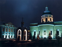данилов монастырь вечером