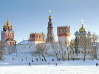 новодевичий монастырь зимой